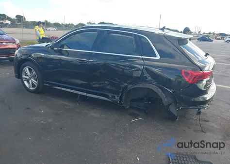 2022 Audi Q3 Premium Plus 45 Tfsi S Line Quattro Tiptronic z USA, uszkodzony, nr VIN WA1EECF39N1051891